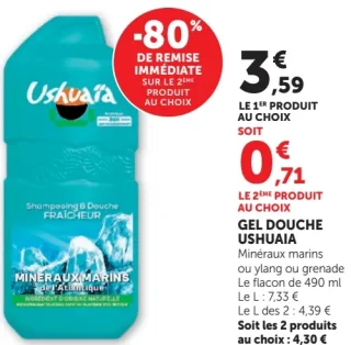 Gel Douche Ushuaïa Minéraux marins