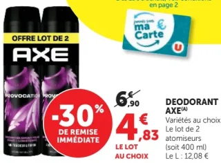 DEODORANT AXE