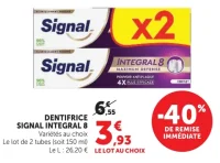 Dentifrice Signal Integral 8