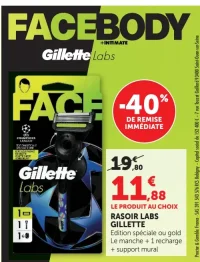 RASOIR LABS GILLETTE