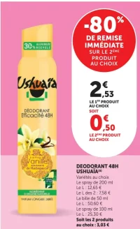 Déodorant 48H Ushuaïa