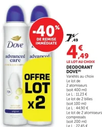 Déodorant Dove