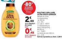 Routine Capillaire Ultra Doux Garnier