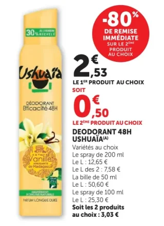Déodorant 48H Ushuaïa