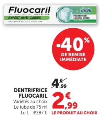 Dentifrice Fluocaril Expert Anti-Caries