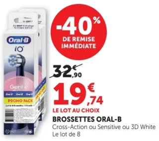 Brossettes Oral-B