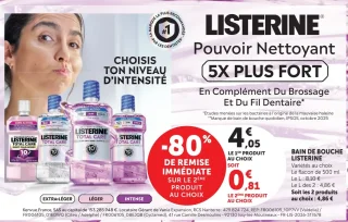 Bain de bouche Listerine