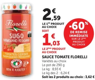 Sauce tomate Florelli