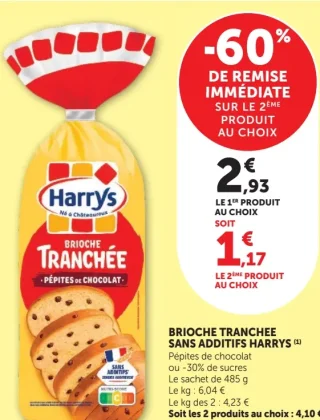 Brioche Tranchée Sans Additifs Harry's