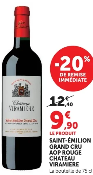 Saint-Émilion Grand Cru AOP Rouge Chateau Viramiere
