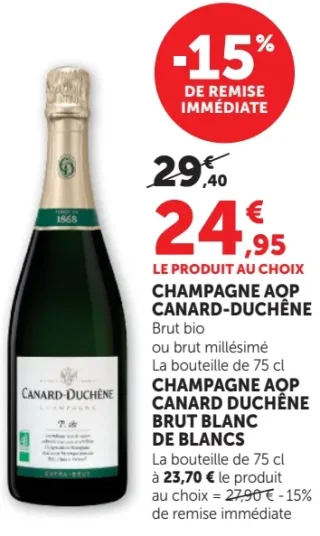 CHAMPAGNE AOP CANARD-DUCHÊNE