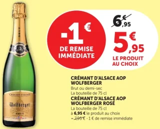 Crémant d'Alsace AOP Wolfberger