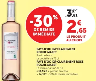 Pays d'Oc IGP Clairement Roche Mazet