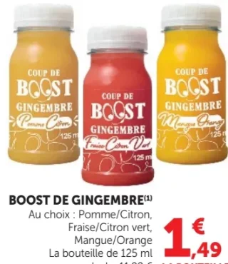 Boost de Gingembre Coup de Boost
