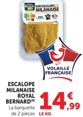 Escalope Milanaise Royal Bernard