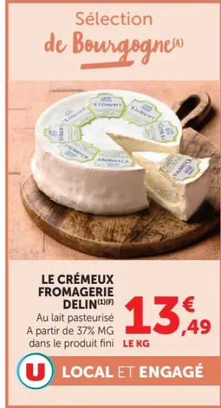 Le Crémeux Fromagerie Delin