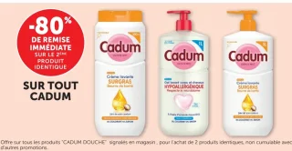 Gamme Cadum Douche