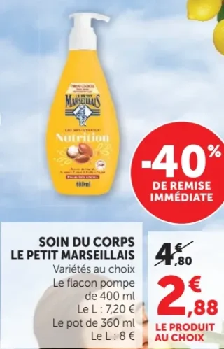 Soin du Corps Le Petit Marseillais