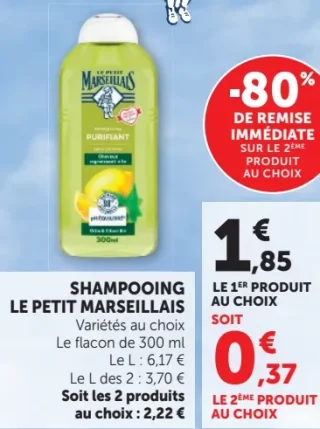 Shampooing Le Petit Marseillais