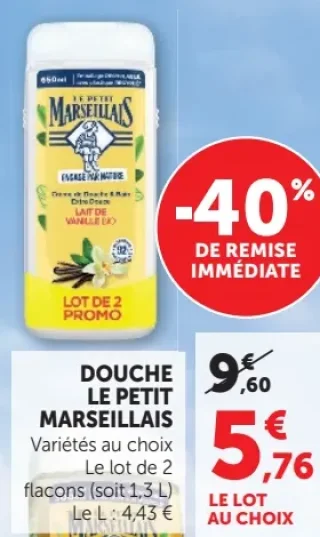 Douche Le Petit Marseillais