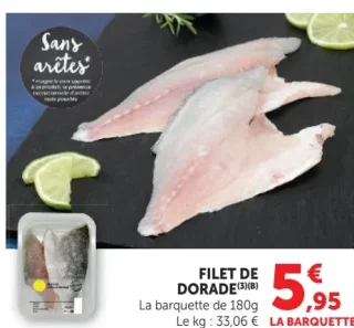Filet de dorade