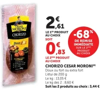 CHORIZO CESAR MORONI