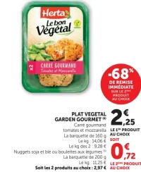 Plat végétal Garden Gourmet