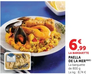 Paella de la mer Bélieu