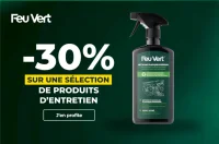 -30% sur les produits d'entretien Feu Vert