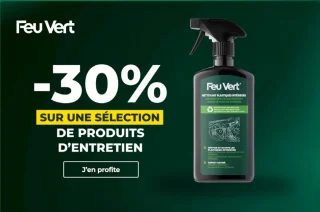 -30% sur les produits d'entretien Feu Vert