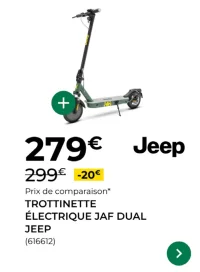 Trottinette électrique JAF Dual Jeep