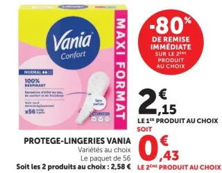 Protege-lingeries Vania Variétés au choix