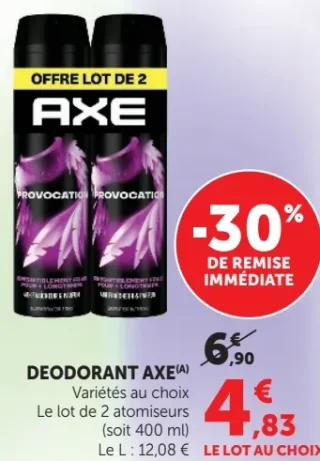 Deodorant Axe Provocation