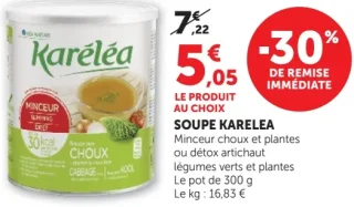 Soupe Karelea Minceur choux et plantes