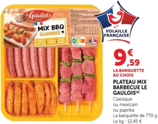Le Gaulois Plateau Mix Barbecue