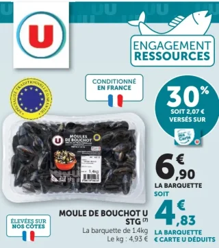 U Moule de bouchot STG
