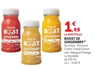 Coup de Boost BOOST DE GINGEMBRE