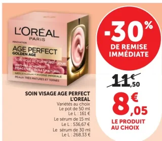 Soin Visage Age Perfect L'Oreal