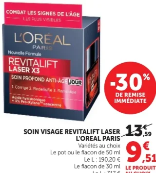Soin Visage Revitalift Laser L'Oreal Paris