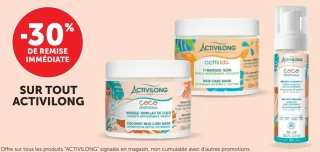 Gamme de soins capillaires Activilong