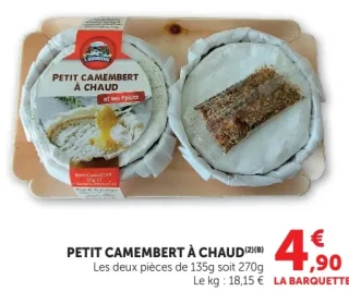 Petit Camembert à chaud Le Rustique