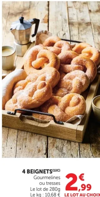 4 Beignets