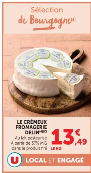 LE CRÉMEUX FROMAGERIE DELIN