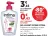 Promo GEL LAVANT INTIME INTIMA Extra doux ou régulateur ou pure