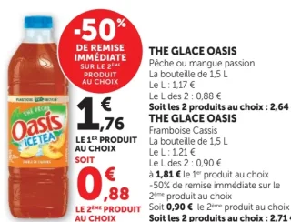 Thé glacé Oasis