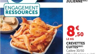 CREVETTES CUITES