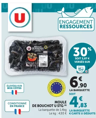 Moule de bouchot U STG