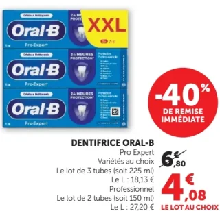 Dentifrice Oral-B Pro Expert