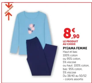 PYJAMA FEMME U Collection