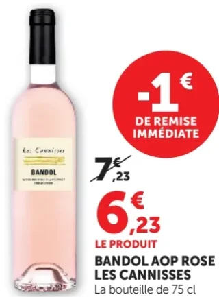 Bandol AOP Rose Les Cannisses